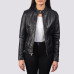 Kelsee Black Leather Jacket